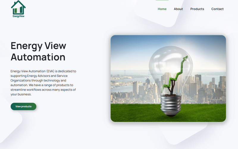 Screenshot of Energy View Automation
