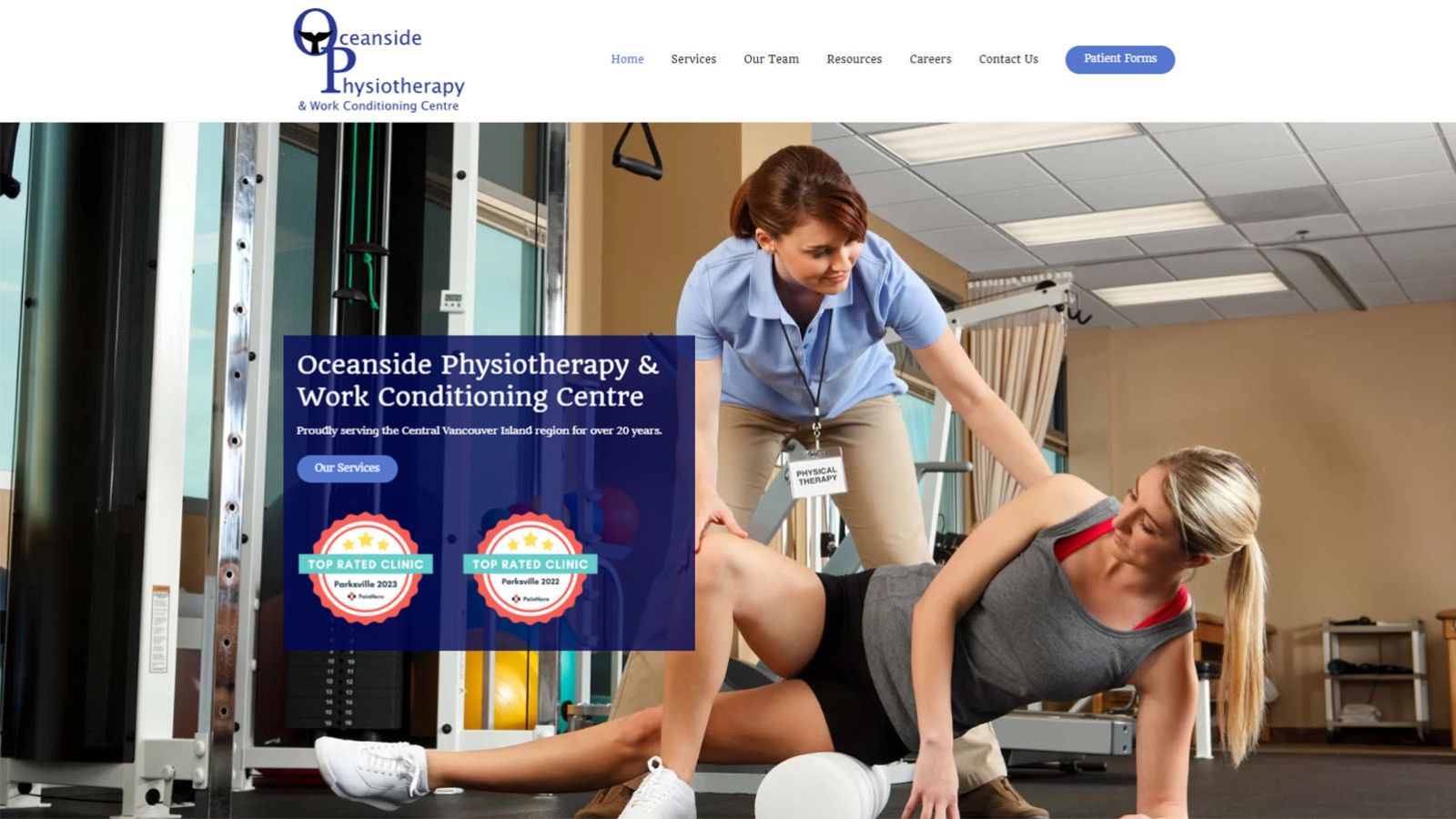 Oceanside Physiotherapy & Work Conditioning Centre, Parksville, BC