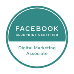 Facebook Blueprint Certified - Digital Media Associate Badge