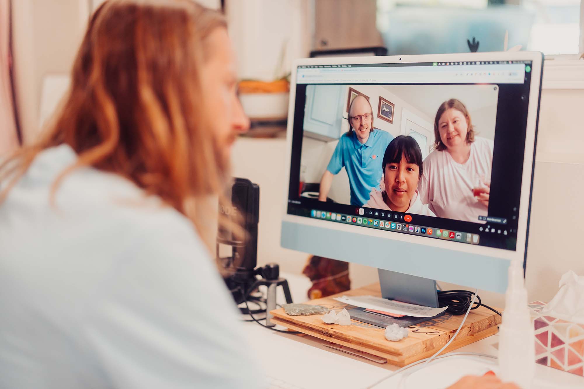 Website Made With Love team remote meeting