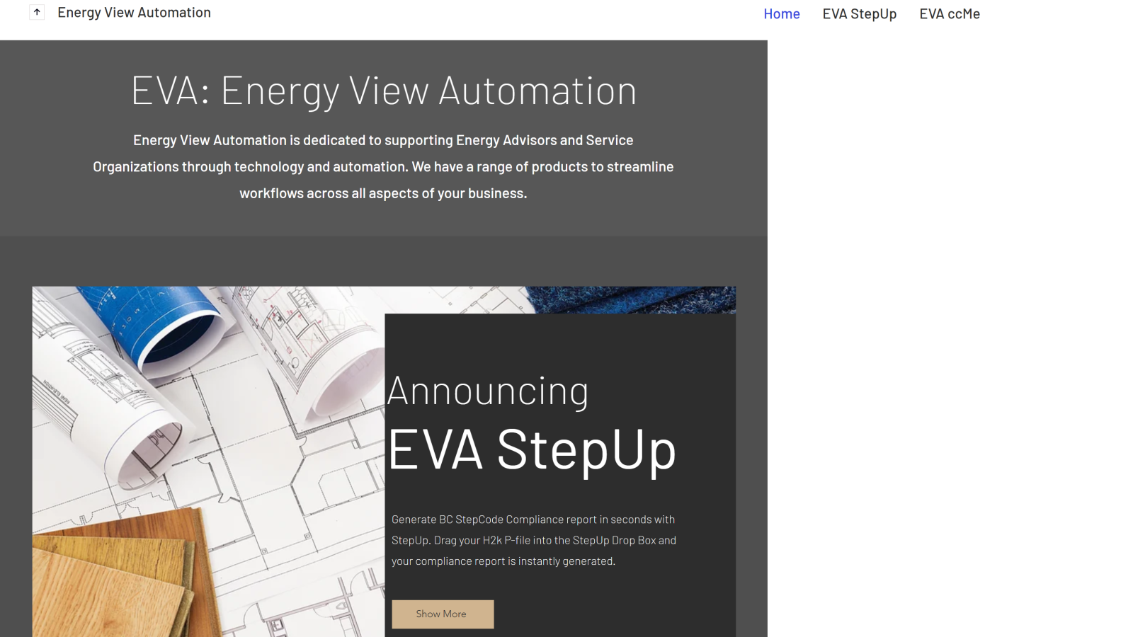 Old screenshot of EVA