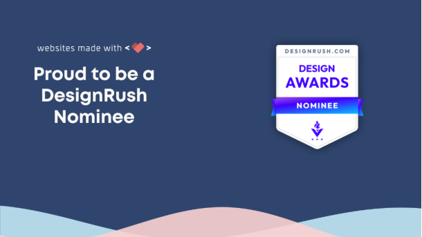 Proud to be a DesignRush Nominee