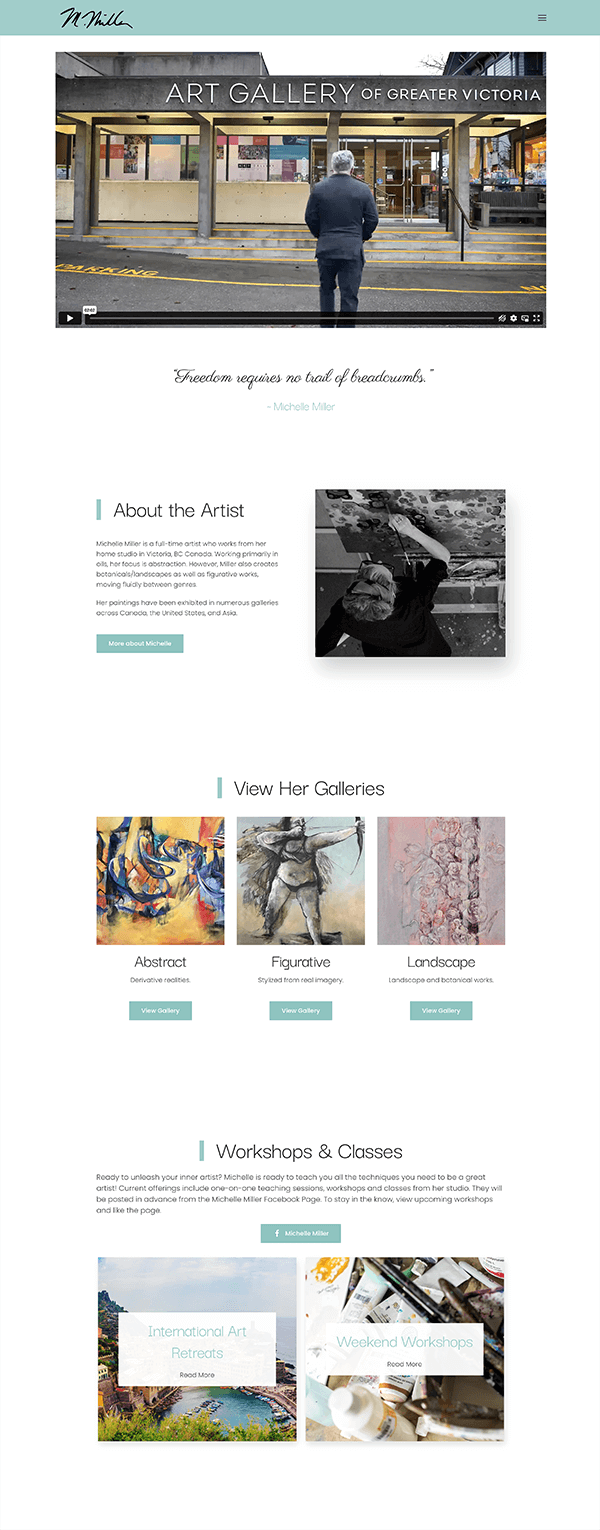 Michelle Miller Artwork Homepage Full View