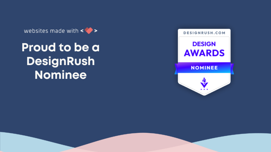Proud to be a DesignRush Nominee